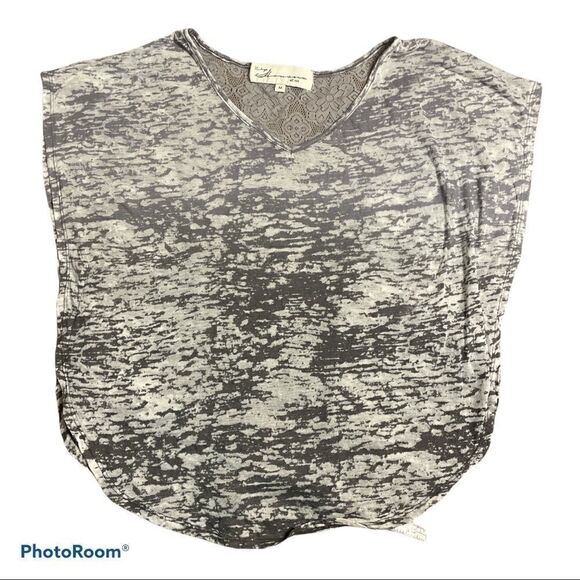 Vintage Havana Washed out lace back ombré top size Medium - Picture 7 of 7